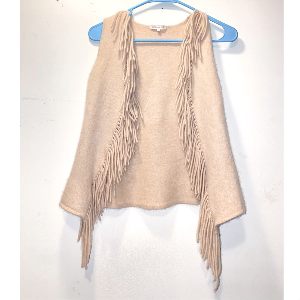 MINNIE ROSE CASHMERE sweater vest